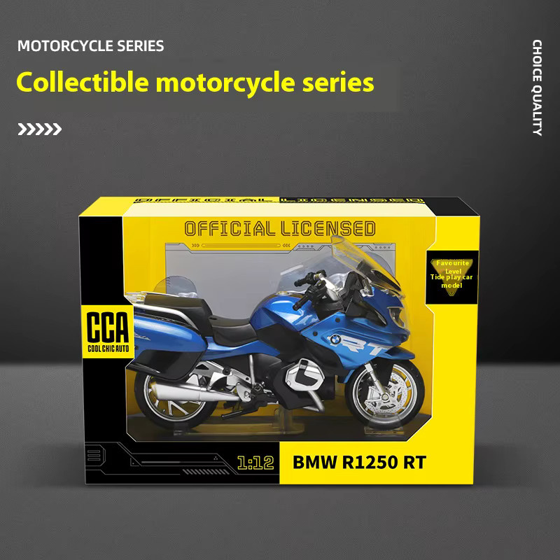 CCA Motorradmodell aus Legierung in Rot, 1:12 Scale Desktop-Ornament - Bild 4