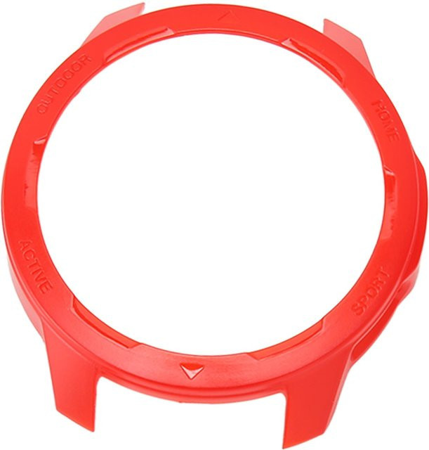 Neoglint Smartwatch TPU Bumper Hülle, rot, Passend für Mi Watch Color 2 - Bild 1