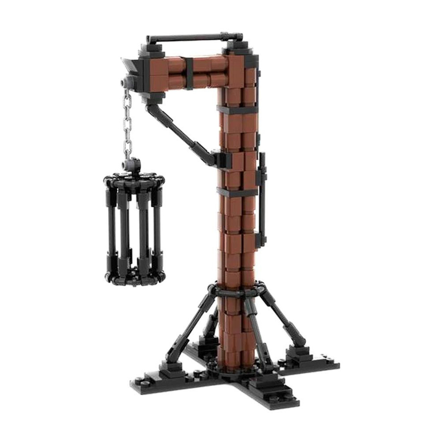 Gobricks Mittelalterliche Militärische Galgen Ziegel Gefängnis Bausteine Set ab 14 Jahren - Bild 2