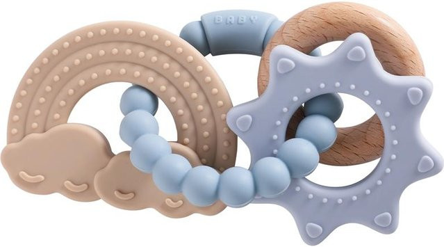 Beruhigender Silikon Beißring in Tierform für Babys und Kleinkinder, BPA-frei, Mehrfarbig, Marke bfghb - Bild 1