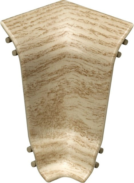 Döllken Profiles Innenecke System 5 in Eiche, Farbe Braun/Beige, 2 Stück - Bild 1