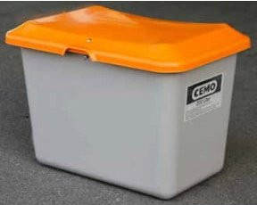 CEMO Streugutbehälter Plus3 200 Liter grün/orange - Bild 1