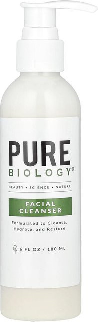 Pure Biology Fision Faltenreduzierendes Gesichtsreinigungsmittel, 180 ml - Bild 1