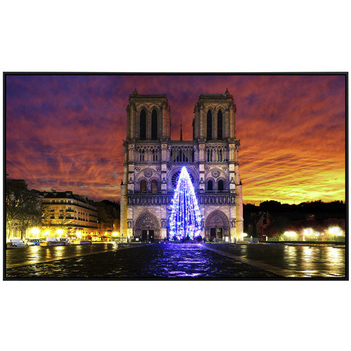 papermoon Infrarotheizung EcoHeat Notre Dame Sonnenaufgang mit Matt-Effekt in Bunt, App-Steuerung und Überhitzungsschutz - Bild 2