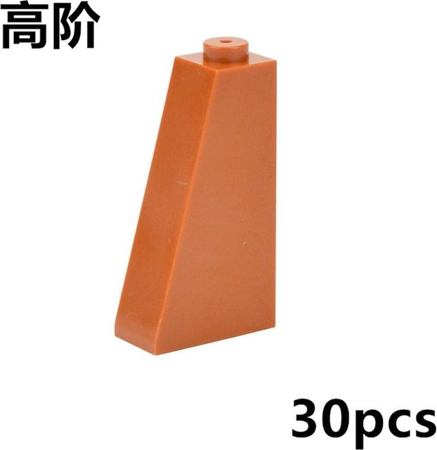 Linyi toy car Moc 1x2x3 Schrägstein Baustein, 30-teiliges Set, Bunt / Mehrfarbig - Bild 1