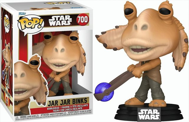 Funko Star Wars Jar Jar Binks mit Booma Balls, Einzelfigur - Bild 1