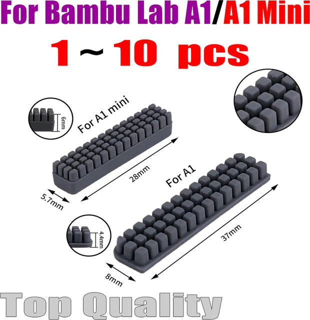 Bambu Lab Silikon-Düsenbürste zur Reinigung des Heizbetts für A1 und A1 Mini 3D-Drucker - Bild 1