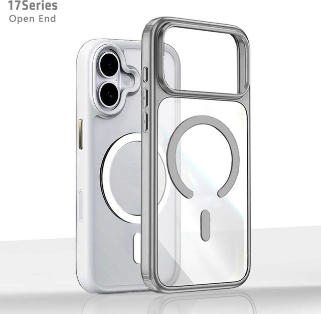 Apple Original MagSafe Transparente Hülle mit Magnet für iPhone 11 bis iPhone 17 Pro Max in Blau - Bild 1