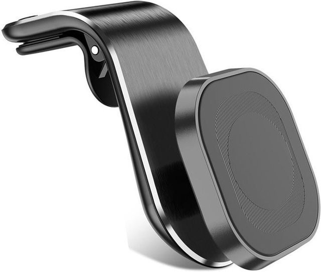 ElectroCN F19 Magnetischer Handyhalter für die Auto-Lüftungsschlitze in Grau - Bild 1