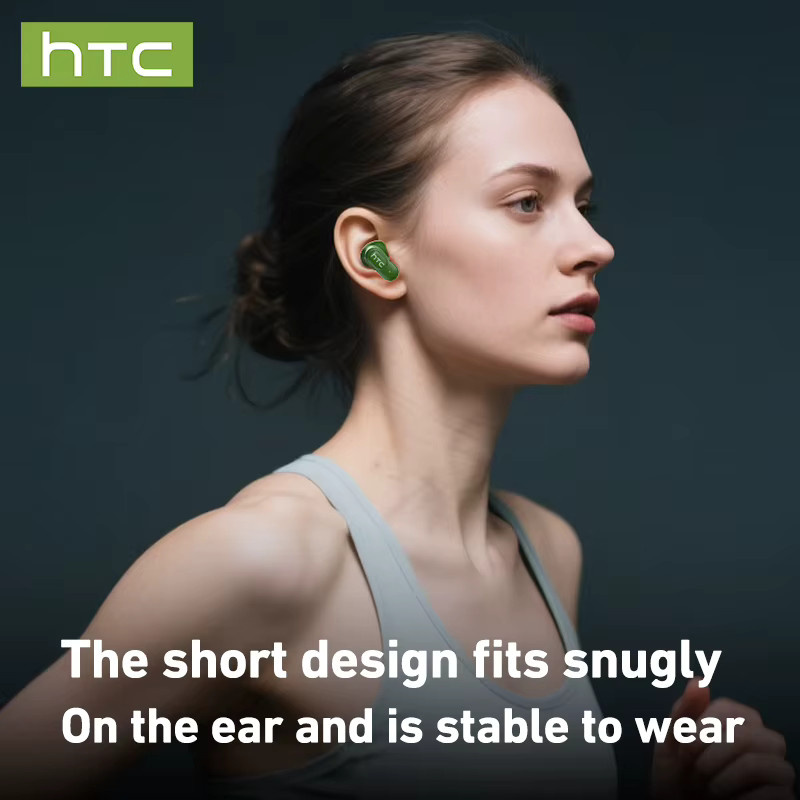 HTC NE51 TWS Kabellose Bluetooth 6.0 Ohrhörer mit KI-Übersetzer, ENC Geräuschunterdrückung und IPX5 Wasserdichtigkeit, HiFi Stereo-Kopfhörer mit 14,2mm Treibern - Bild 4