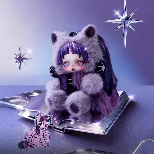 POP MART My Little Pony SKULLPANDA, Actionfigur, Blindbox-Spielzeug - Bild 1