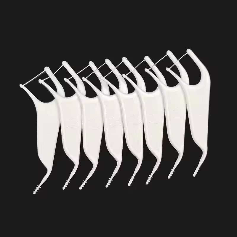 Zahnärztliche kieferorthopädische Zahnseide-Picks, 50 Stück - Bild 3