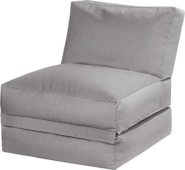 Sitting Point Sitzsack Twist OUTSIDE, grau, B/H/T: 70 x 60 x 180 cm - Bild 1