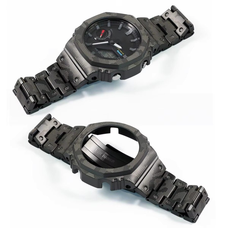Casioak Upgrade-Kit Uhrenarmband und Gehäuse, Titanlegierung, Unisex - Bild 5