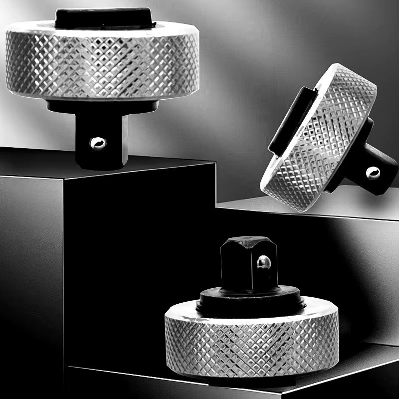 ZLinKJ Ratschenschlüssel-Set in Silber mit Handgriff für 1/4, 3/8 und 1/2 Zoll, reversierbare Steckschlüssel für enge Räume - Bild 3
