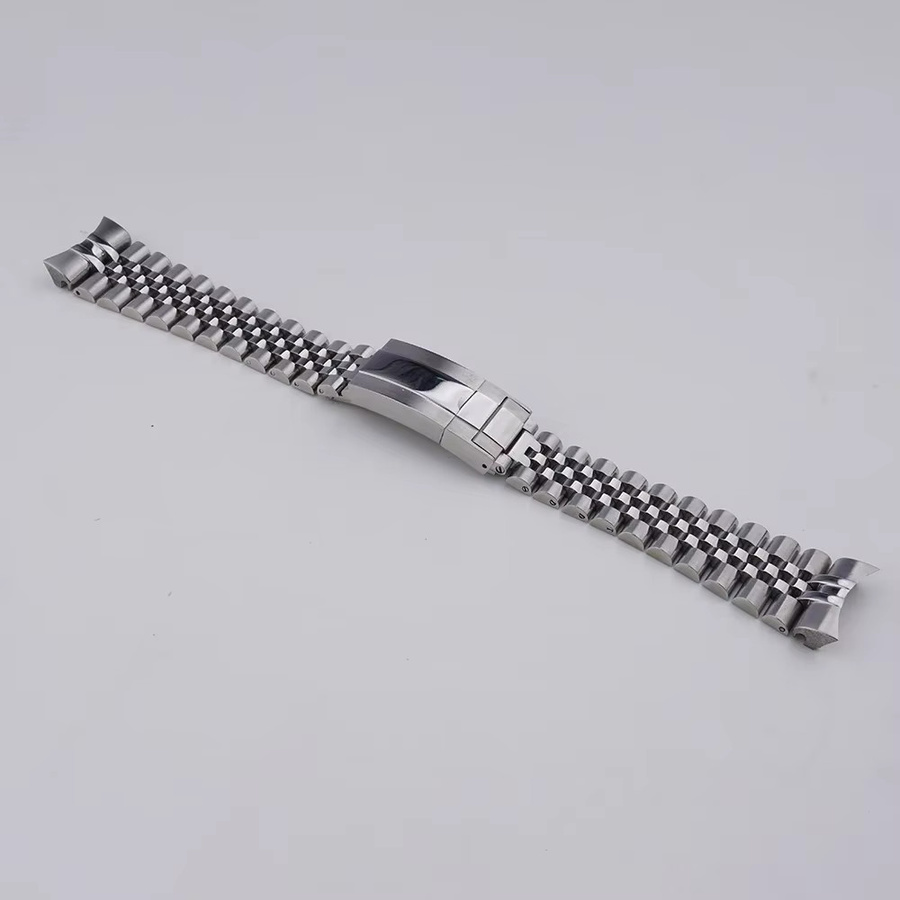 Rolamy Uhrenarmband Edelstahl, Bicolor, Silber Gold, 22 mm - Bild 1