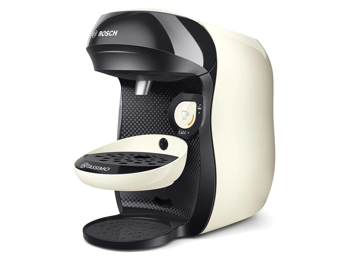 Bosch Tassimo Happy TAS107E Kapselmaschine in Beige und Schwarz - Bild 3