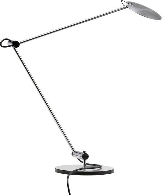 Baltensweiler Pina T LED-Tischleuchte aus Aluminium in Silber mit warmweißem Licht (2700K) - Bild 1