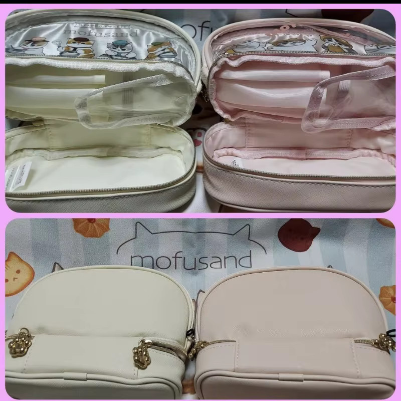 Mofusand Kosmetiktasche, Muschelform, Transparent, PVC - Bild 2