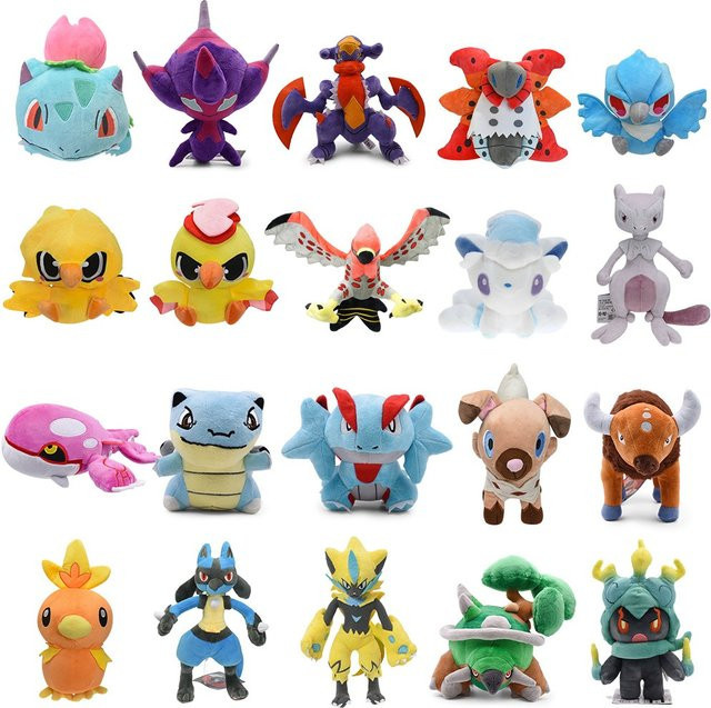 TAKARA TOMY Pokémon Plüschtiere, ausgestopfte Puppen, 20 Stile - Bild 1
