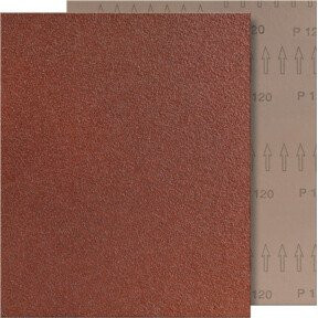 VSM Schleifgewebe KK 114 F braun, Körnung 100, B: 280 mm, H: 230 mm - Bild 1