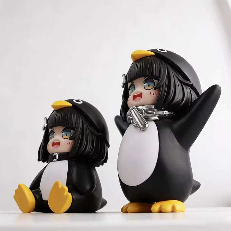 Gugugaga Kleiner Pinguin-Verwaltungsbeamter, PVC-Figur, Einzelfigur - Bild 3