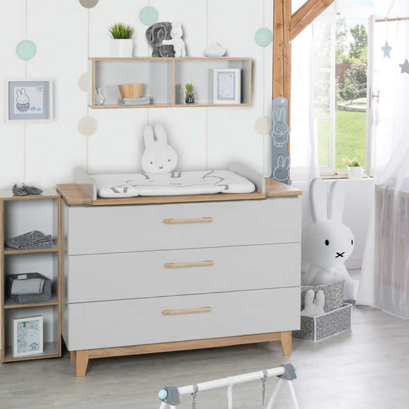 Wickelkommode roba Caro mit abnehmbarem Wickelansatz und Soft-Close-Schubladen, B/H/T: 117 x 78 x 104 cm - Bild 3