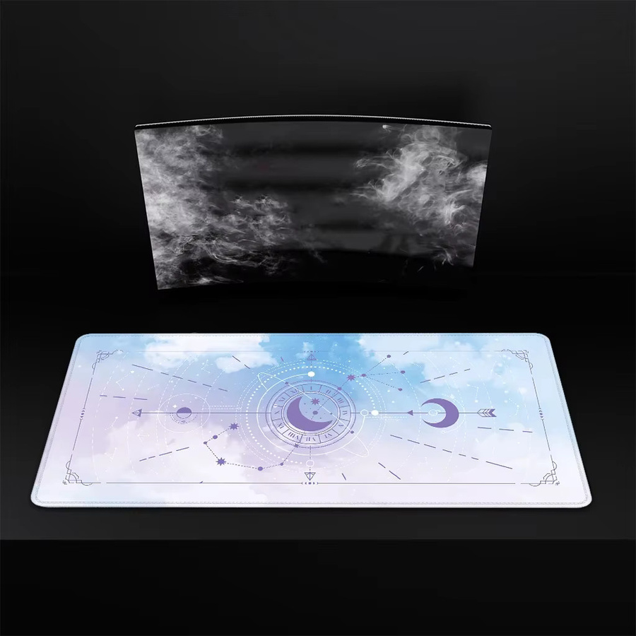 Mauspad Mystery Constellations Schreibtischunterlage mit Tarot-Karten Design für Gamer und Computer-Nutzer - Bild 2