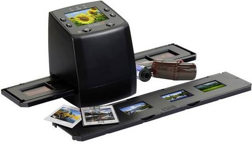 Technaxx DigiScan DS-02 Film- und Dia-Scanner in Schwarz mit USB-C Anschluss - Bild 1