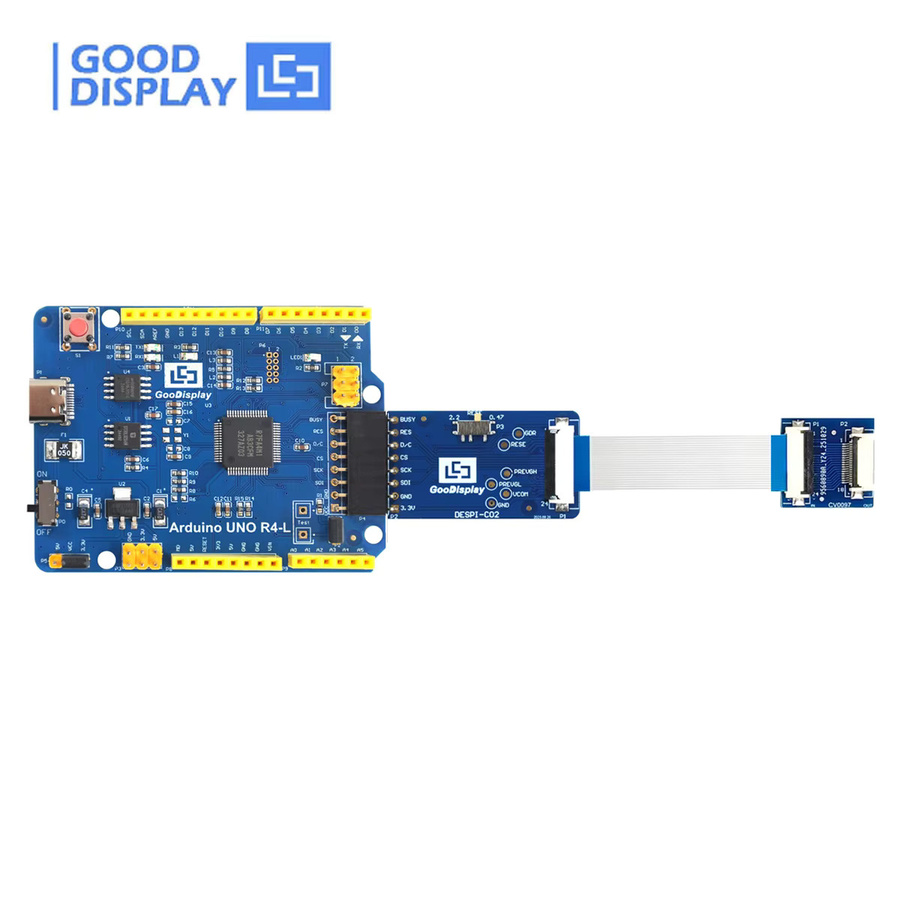 Goodisplay HAT Connection Adapter Board für 0,97 Zoll E-Ink Display DESPI-C02-CV0097 18 PIN in Blau - Bild 2