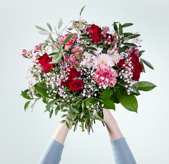 BLUME2000 Herzensmensch Bouquet multicolour Valentinstag - Bild 1