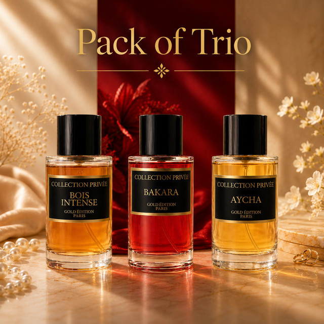 Private Collection Gold Edition Trio-Pack Wood Intense Bakara Aycha, 3*50 ml, Unisex - Bild 1