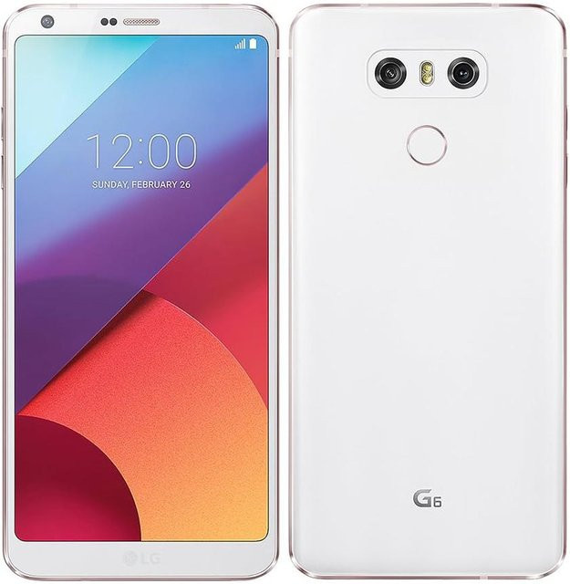 LG G6 H870 Smartphone Refurbished Weiß 4G 4GB RAM 32GB ROM Dual SIM - Bild 1