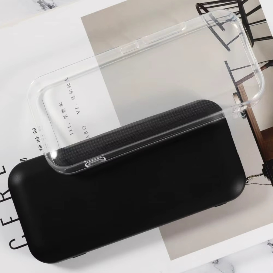 2-in-1 Schutzset für ZTE U60 Pro MU5250 5G: Flexible weiche Hülle und TeHydrogel-Displayschutz in Schwarz - Bild 3