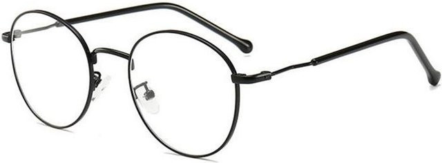 Binchi Outdoor Product Korrektionsbrille, oval, Metall, Vollrand, Unisex, schwarz - Bild 1