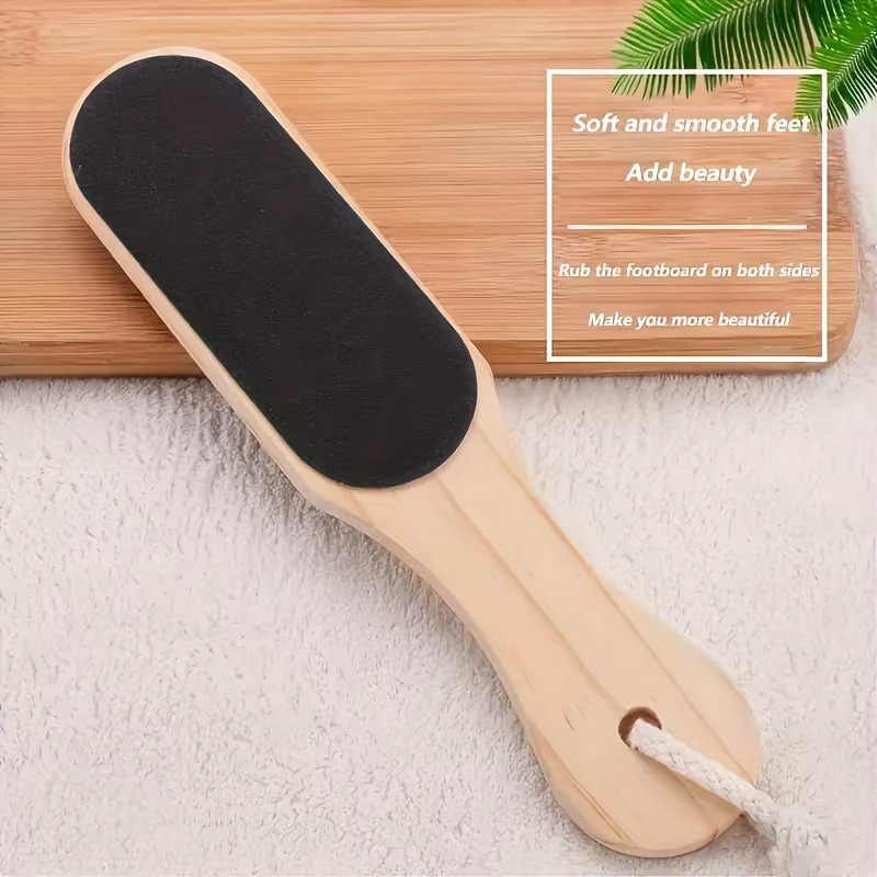 Ouriner Pediküre-Fußfeile aus Holz, Unisex - Bild 3