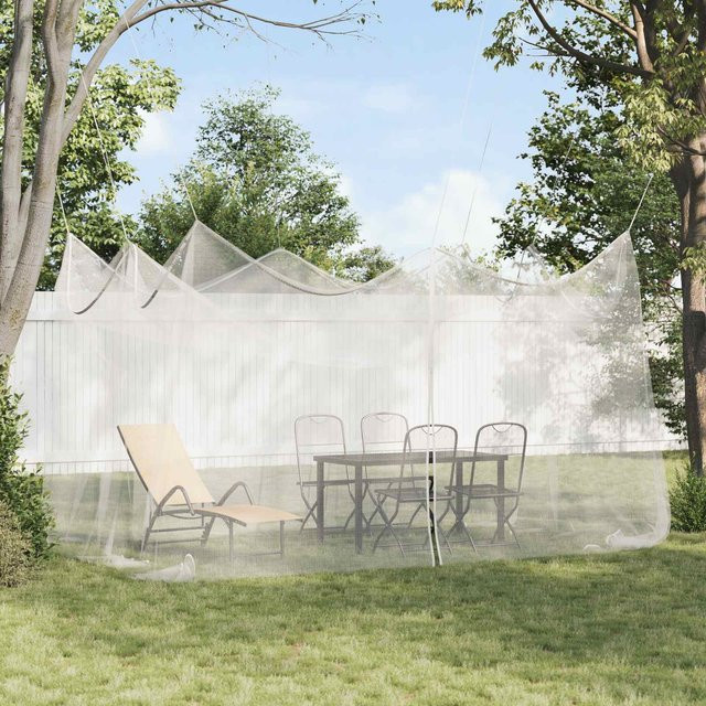 Yiwydaa Garten-Moskitonetz aus Polyester in Weiß, B/T/H: 4,5 x 3 x 2,5 m - Bild 1