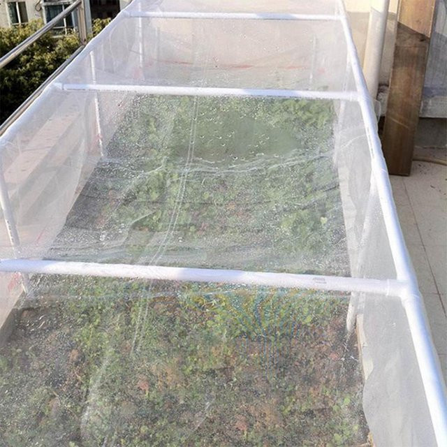 Taremid Gartenschutznetz für Insekten, Tiere und Gemüse in Weiß, B x H: 5 m x 3 m - Bild 1
