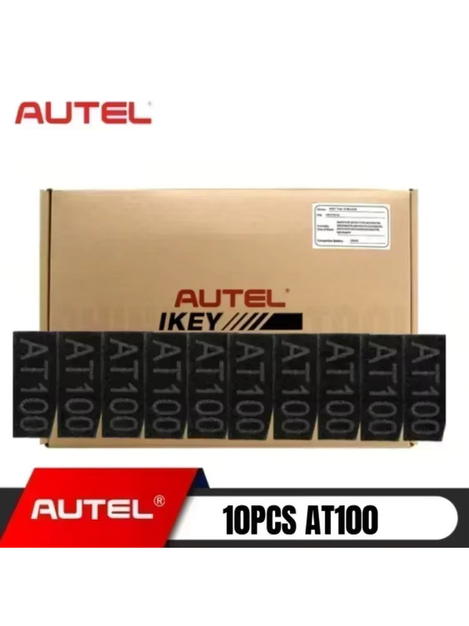 10 Stück Autel AT100 Super Transponder Chip in Schwarz kompatibel mit IM508S, IM608II, KM100, KM100E, IM608 PRO, IM608, IM508, IM1 und IM2 - Bild 4