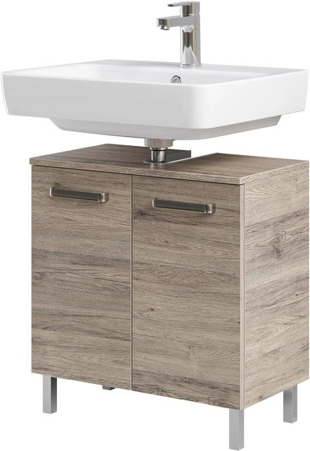 Pelipal Waschbeckenunterschrank Quickset 313 Sanremo Eiche, Breite: 60 cm - Bild 1