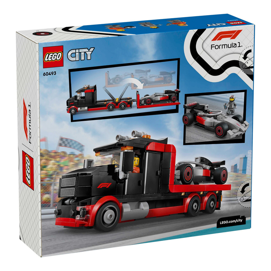 LEGO City 60493 F1 Truck mit Audi F1 Rennwagen ab 7 Jahren - Bild 5