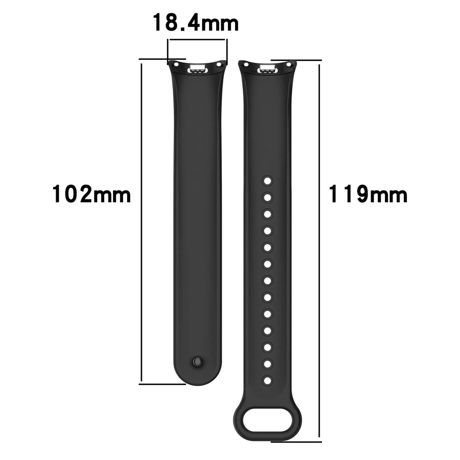 Xiaomi Uhrenarmband Silikon, Mi Band 10 9 8, Unisex - Bild 3