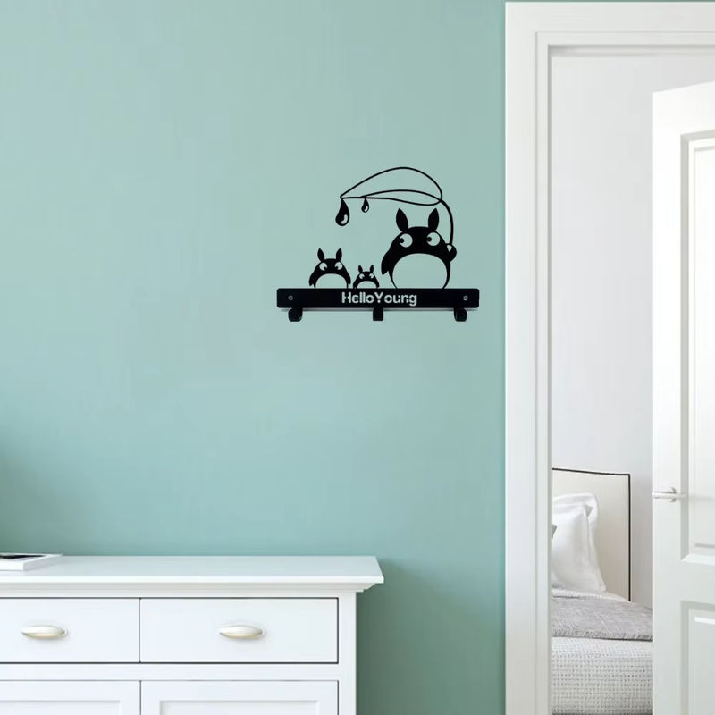 CIFBUY Totoro Baby Wandhalterung für Schlüssel und Handtücher - Bild 3