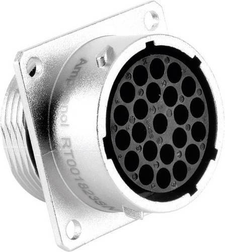 Amphenol RT0018-23SNH Rundstecker Kupplung RT360 Serie, gerade, 23 Pol, Metall, Silber - Bild 1