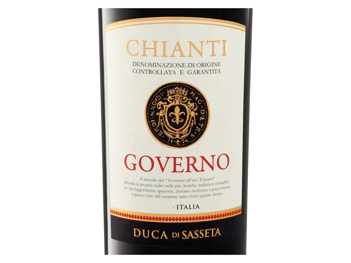 Duca di Sasseta Chianti DOCG Governo Sangiovese trocken Rotwein 2024 0,75 l - Bild 2