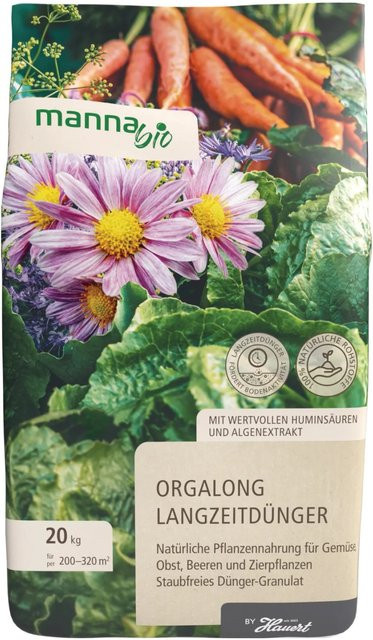 Manna Bio-Langzeitdünger Orgalong 20 kg - Bild 1