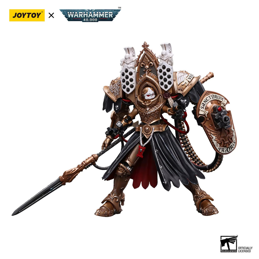 JOYTOY Warhammer 40k Adepta Sororitas Abbess Sanctorum Morvenn Vahl, Actionfigur, 1/18 - Bild 2