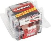 Ansmann Red-Line Micro AAA/LR03 Alkaline-Batterien 1,5V, 20 Stück, Rot - Bild 2