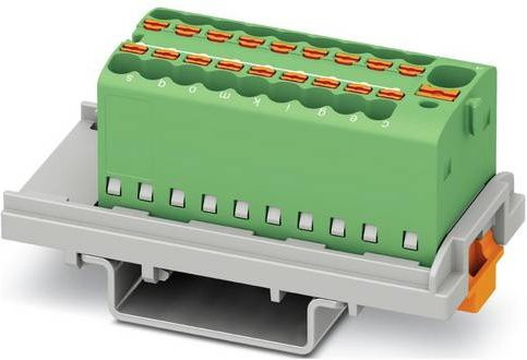 Phoenix Contact Verteilerblock Grün 20 Stück - Bild 1