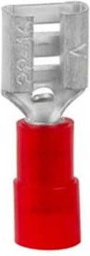 ABB 7TCA301110R0056 Flachsteckhülse aus Messing in Rot - Bild 1
